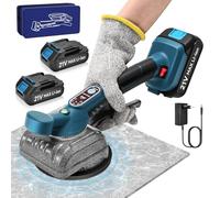 SINGTIP Cordless Tile Vibration Tool Compatible with Maa-Kita 18V Batteries with2 Batteries, Tile Vibration Leveling Machine with 5 Adjustable Speeds 13,500RPM, 50kg Adsorption for Floor, Tile, Wall