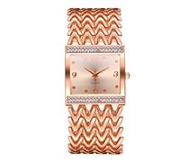 Singular-Point Business Watches-Women's Square Watch Fashion Shiny Diamond Set Watch Analog Quartz Watch Stainless Steel Wide Strap Casual Women's Watch Elegant Business Watch Fantastic