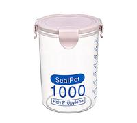 Singular-Point Food Storage Containers, Plastic Storage Containers With Lids, Round Airtight Food Jar, Kitchen Storage Box Funny