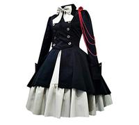 Singular-Point Halloween Costumes Couple Halloween Dress 5XL Vintage Dresses for Women Christmas Victorian Dress Up Creepy Doll Halloween Costume Vintage Dresses Size 16 Sexy Costume Halloween Black