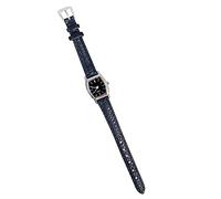 Singular-Point Running Watch Women Fashion Leather Wristwatch Ladies Girls Quartz Analog Watch Small Square Luxury Retro Temperament Business Clock Ladies Gift