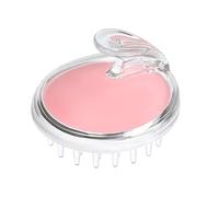 Singular-Point Soft Silicone Shampoo Brush Scalp Massager Shampoo Foamer Scalp Care Brush, Deep Cleans Hair Roots, Cares Scalp, Promotes Head Blood Circulation (Pink)