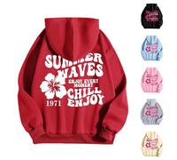 Singular-Point Women Hoodie Sweatshirt Oversized Graphic Tees For Women Preppy Printed Hoodie With Back Girls Hoodie With String Teenage Girl Cloth Preppy Girls Clothes, Beige, L