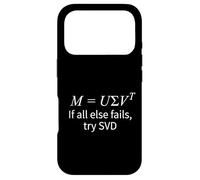 Singular Value Decomposition SVD, Math, Linear Algebra Case for iPhone 17 Pro