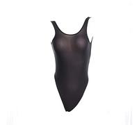 SINGUYUN Japanese Lingerie Anime Swimsuit Teddy Bodysuit Sexy Onesie Cosplay Bikini One Piece Underwear (0360Black)