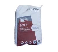 Siniat Prestia CA120 Cornice & Cove Adhesive Plaster, 25kg | Slow Set 2h, Plaster of Paris, Off-White Finish, Interior Use, 25kg Bag