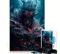 Sinister Creature Jigsaw Puzzles 1000 Pieces for Teenagers Thought Toy Shared Fun Precise Edge Santa Wish Item 38x26cm