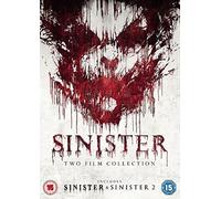 SINISTER DOUBLE MOVIE FILM COLLECTION 1-2 DVD Season 1 and 2 Sequel New UK R2
