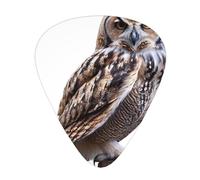 Sinister Owl Printed pick set - 12 pieces, thin, medium and thick guitar picks, suitable for guitar, bass, electric guitar and ukulele