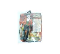 Sinister Ringmaster Costume, Red, With Jacket, Mock Shirt, Mask & Top Hat - - sinister ringmaster costume mens fancy dress adult circus halloween