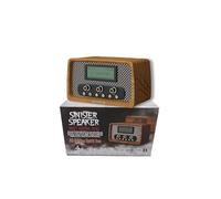 Sinister Speaker Spirit Box - Dual EVP Recorder & Bluetooth Ghost Box | Paranormal Activity Detector with AM/FM/SW Sweep | Vintage-Inspired Design