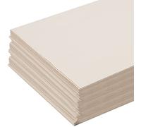 SINJEUN 500 Sheets White Newspaper Offcuts, A3 Newsprint Paper Offcuts, Packing Paper Sheets for Moving House, Wrapping, Void Fill, Mailing, Crafting, 42gsm Thickness, 420x297mm