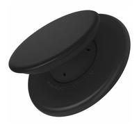 Sinjimoru for MagSafe Phone Grip, Soft Silicone Magnetic Finger Grip for iPhone 17/16/15/14/13, Comfortable One-Touch Holding, M-Tap Tok Black