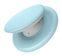 Sinjimoru for MagSafe Phone Grip, Soft Silicone Magnetic Finger Grip for iPhone 17/16/15/14/13, Comfortable One-Touch Holding, M-Tap Tok Blue