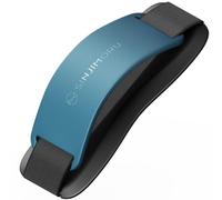 Sinjimoru Silicone Mobile Phone Finger Grip Holder with Kickstand Function, Cell Phone Grip Strap for Back of Phones. Sinji Grip Silicone, Teal.