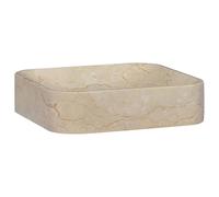 Sink 40x40x10 cm Marble Stone Basin Washroom Bathroom Multi Colours vidaXL