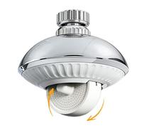 Sink Aerator - Faucet Mount In The Shape Of A Dish, Rotating Splashproof Flow Controller | Water Saving Air Mixing System Design Structure, Efficient Faucet Control Accessory For