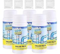 Sink and drain cleaner Powder, Powerful Sink & Drain Cleaner, Pipe Dredge Deodorant, Wild Pipe Cleaner, Powerful drain cleaner, Wild sink and DrainCleaner,For Toilet Kitchen Bathroom Shower (5 PCS)