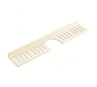 Sink Area U Shaped Wall Shelf Supports Common Household Items Like Dish Sponges Soap Dispensers Cotton Rounds And Holders(White)