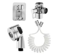 Sink Attachment for Faucet,Bathroom Faucet Head Sprayer Hose Set - Flexible Hose Shower Head Adapter for Tub Bathroom Utensils Cleaning Pet Grooming Hair Washing Utility Room Laundry