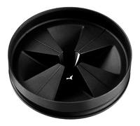 Sink Baffle QCB-AM, Replacement for Evolution Series, Garbage Disposal Splash Guards, Quite Collar, Drain Plugs, Disposer Accessories 3 3/8 Inch (Black (1pcs))