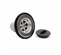 SINK/BASIN STAINLESS WASTE & PLUG - 1¼" > 28mm outlet