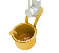 Sink Basket Strainer, Hangable Food Drain Filter, Removable Fine Mesh Speek Strainer Basket for Advertising, Shower, Kitchen, Bathroom, Easy to Rain Drainage Solution