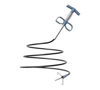 Sink Blockage Removal Tool - Flexible Spiral Gripper 4 Claw Gripper, Heavy Duty Drain Cleaner | Hair Removal for Bathtub Bathroom Kitchen Pipe Sewer Line Shower Toilet Faces