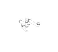 Sink Bottle Trap Grohe for undermount sinks Chrome