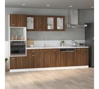 vidaXL Sink Bottom Cabinet Lyon Brown Oak 80x46x81.5 cm Engineered Wood