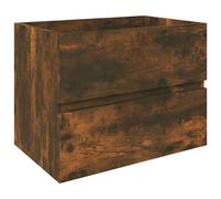 vidaXL Bathroom Cabinet Cupboard Vanity Unit Concrete Grey Engineered Wood