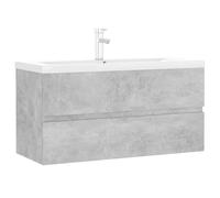 Sink Cabinet Home Bathroom Sink Unit Storage Cabinet Engineered Wood vidaXL