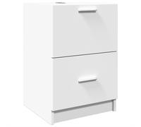vidaXL Sink Cabinet Vanity Unit Storage Unit Cupboard White Engineered Wood