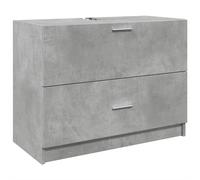 Sink Cabinet Vanity Unit Storage Cabinet Unit Cupboard Engineered Wood vidaXL