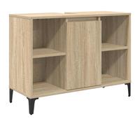 Sink Cabinet Vanity Unit Storage Under Sink Cabinet Engineered Wood vidaXL