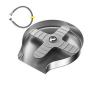 Sink Cup Washer - 12.5x7.5x5cm High Pressure Glass Rinser | Stainless Steel Automatic Cup Washer For Kitchen Sink Bar Coffee, Powerful Glass Cleaner For Home Countertop