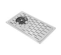 Sink Cup Washer, High Pressure Cup Cleaner, No Power Required Automatic Press Down with Kitchen Sink Glass Rinser, Cup Rinser with Removable Drip Tray for Coffee Shop Hotel Restaurant