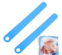Sink Defrosting Belt - 2 Piece Silicone Fixing Tool Compact Defrosting Strap for Frozen Kitchen Aid for Quick Defrosting | For Meat and Fruit Family Friends