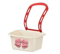 Sink Drain Basket, Hangable Corner Strainer, Multipurpose Trash Catcher, Compact Kitchen Organizer 5.51 x 4.65 x 2.76 Inch for Food Waste, Fruit Rinse Holder, Rice Washing Container, Bathroom Soap