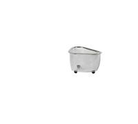 Sink Drain Basket Stainless Steel Triangle Kitchen Residue Filter Net Wash Vegetable Storage Shelf Household Tools(S)