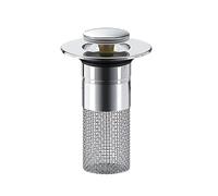 Sink Drain Hair Plug, Sink Hair Catcher | Bathroom Sink Drain Filter - Bathroom Sink Drain Strainer - Bathroom Sink Plug, Hair Sensor, Sink Drain Filter Pop-Up AV
