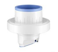 Sink Drain Kit Anti Backflow Water Seal Trap for Kitchen Bathroom - Odour-Proof P-Trap Adapter Prevents Sewer Gas Pest Entry 50mm 75mm PVC Pipe Compatible White Blue