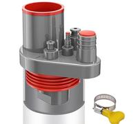 Sink Drain Pipe Kit | Sink Pipe Replacement Kit,Sewer Attachments for RV Commercial Residential Laundry Room Piping Basement Floor Shower