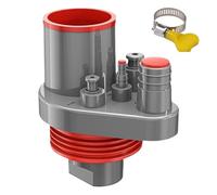 Sink Drain Pipe - Under Sink Pipe Kit,Sewer Adapters for Laundry Room Piping Shower Bathtub Commercial RV Outdoor Bathroom Residential