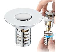 Sink Drain Strainer - Sink Stopper Strainer 6 x 6.3 x 2.8 cm Stainless Steel Sink Strainers | Stainless Steel Mesh, Rustproof Design