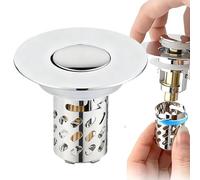 Sink Drain Strainer - Sink Stopper Strainer 6 x 6.3 x 2.8 cm Stainless Steel Sink Strainers | Stainless Steel Mesh, Rustproof Design
