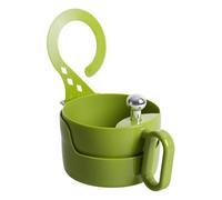 Sink Drainage Basket - Rapid Filter Funnel, Universal Faucet Mount with Mesh, Polymer Frame, Slotted Catcher Guard, for Household Farmhouse Pantry Kitchen Waste Disposal