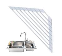 Sink Drying Rack | Foldable Triangular Drainer Mat,Over The Sink Kitchen Drainer - for Counter Home Dorm Dormitory Apartment Rental Living Room Restaurant