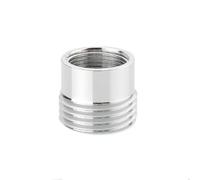 Sink Faucet Adapter, M16/18/20/22/24/6 Points G3/4 Internal Thread to 4 Points G1/2 External Thread, Coarse Thread Brass Faucet Filter Accessory, for Kitchen Bathroom Sink(M16-4 Points G1/2)