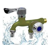 Sink Faucet | Electroplating process sink faucet | Water Diverter Mop Sink Faucet Good Sealing Performance leak-proof, control Water Tap for Kitchen Garden Balcony Sink